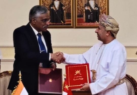 India - Oman - Defence MoU