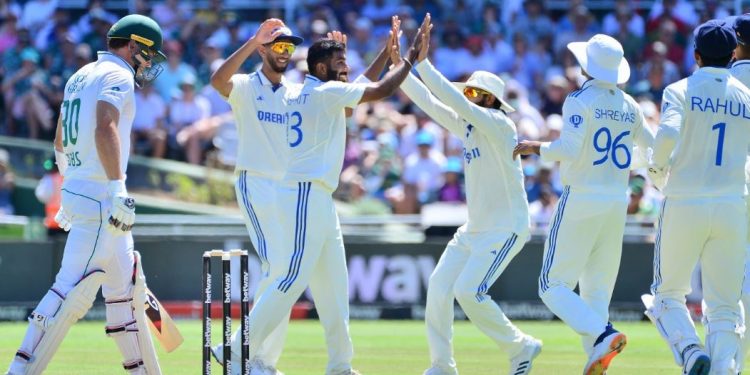 India - South Africa - Cape Town test