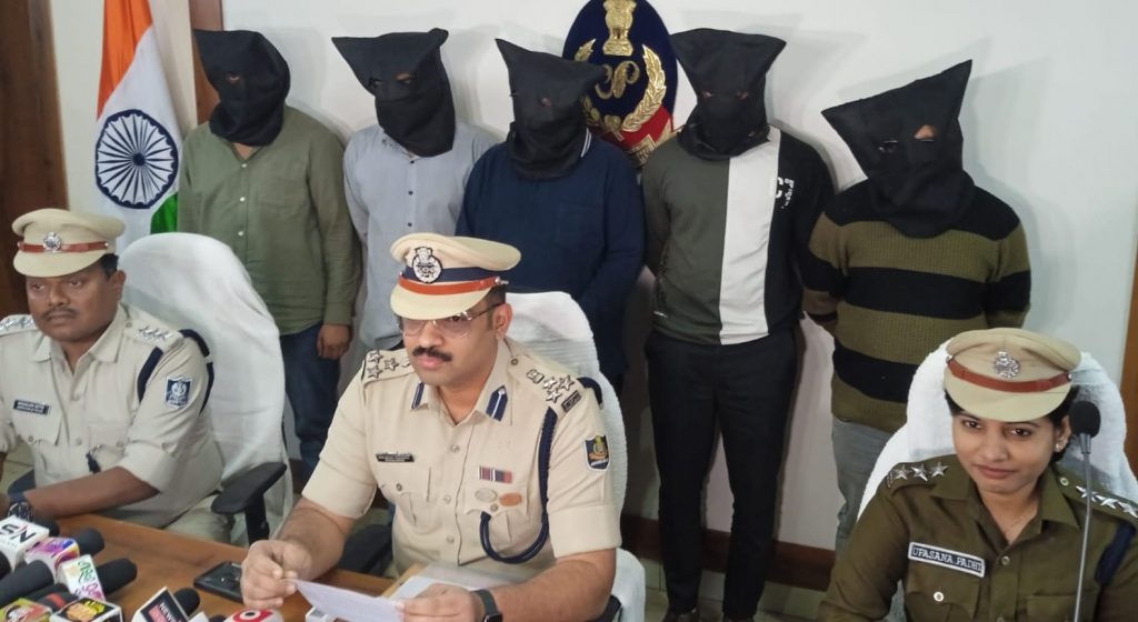 International cybercrime syndicate busted by Rourkela Police; five held