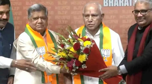Former Karnataka CM Jagadish Shettar rejoins BJP after short tryst with Congress
