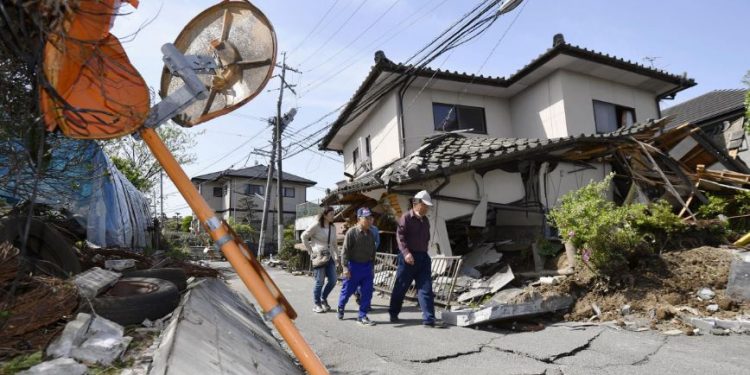 Earthquake in Japan