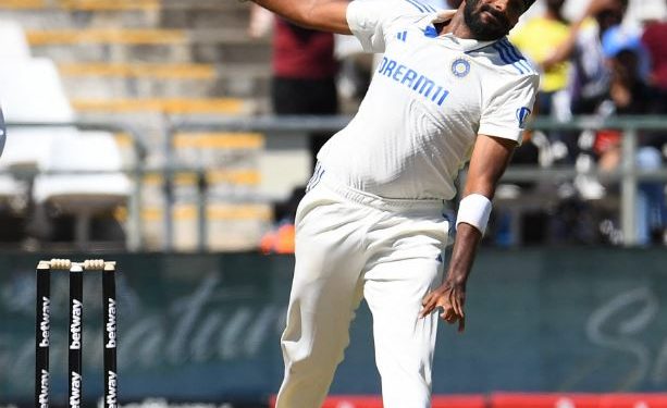 Jasprit Bumrah takes fifer in Cape Town test