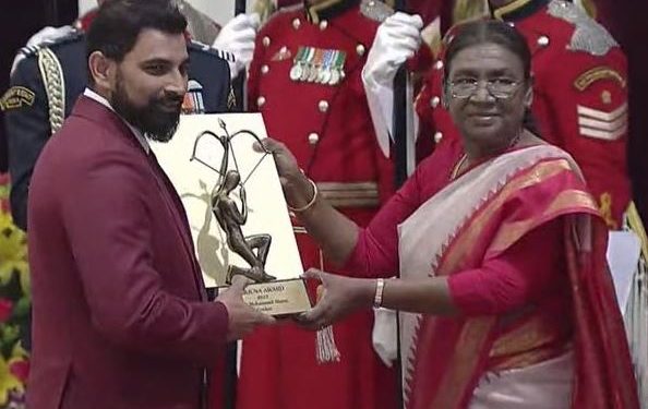 Mohammed Shami - Arjuna Award