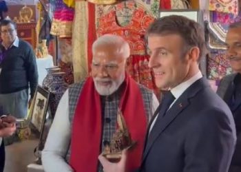 Narendra Modi - Emmanuel Macron