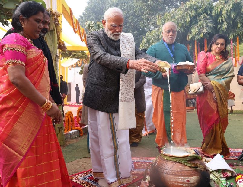 Narendra Modi - Pongal