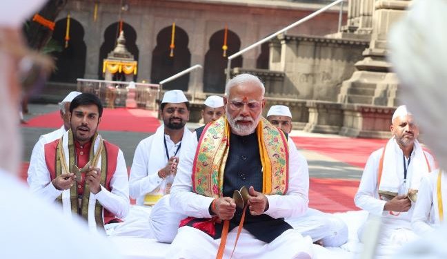 Narendra Modi - rituals