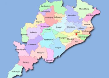 Odisha map