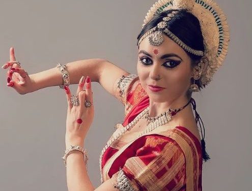 Polish Odissi dancer Zofia Lichota