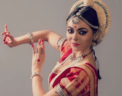 Polish Odissi dancer Zofia Lichota