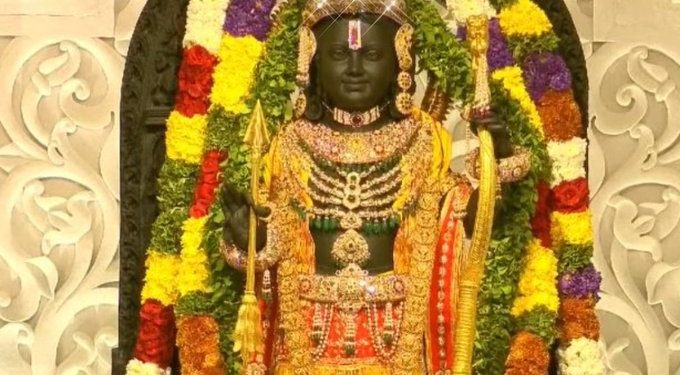 New Ram Lalla idol consecrated at Ayodhya temple