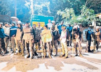 Sambalpur road accident protest