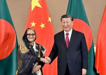 Sheikh Hasina - Xi Jinping
