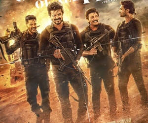 Thalapathy Vijay is all smiles with his squad in new 'The Greatest Of All Time' poster
