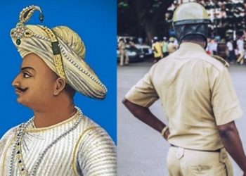 Tipu Sultan’s statue garlanded with slippers; Karnataka town tense