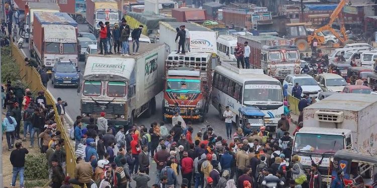 Truckers Protest