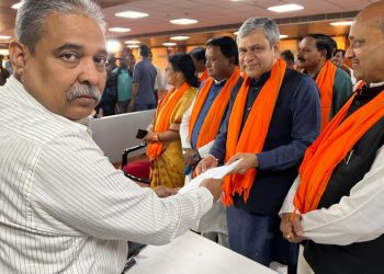 BJP’s Ashwini Vaishnaw files nomination for Rajya Sabha seat from Odisha