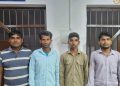 Four UP men arrested Berhampur for faking disability to beg in Odisha