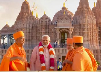 Hindu Temple in Abu Dhabi UAE