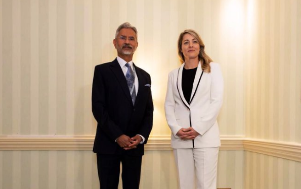 Jaishankar meets Canadian counterpart in Germany, discusses 'present state' of bilateral ties