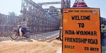 India - Myanmar border
