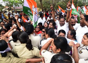 Mahila Congress Protest in Odisha