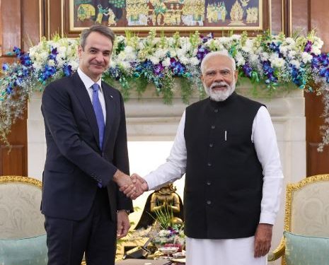 Narendra Modi - Kyriakos Mitsotakis