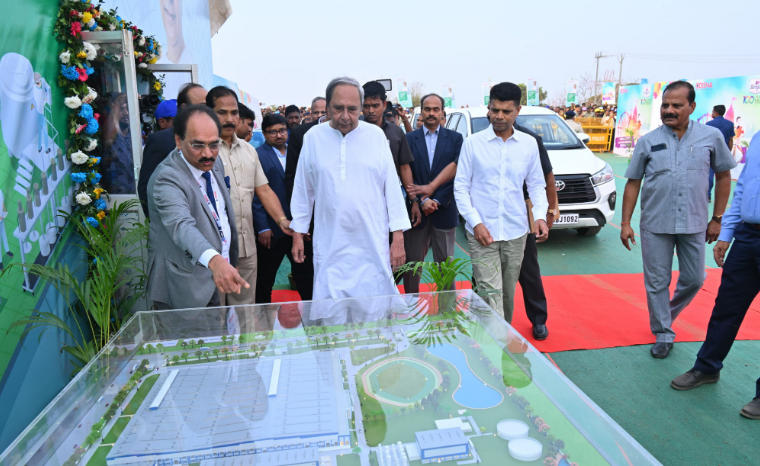 Odisha CM inaugurates new food park in Khurda, lays foundation for industrial park at Kalibeti