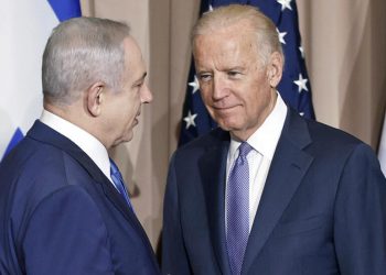 Israeli Prime Minister Benjamin Netanyahu, left, with US President Joe Biden (File photo: AP)