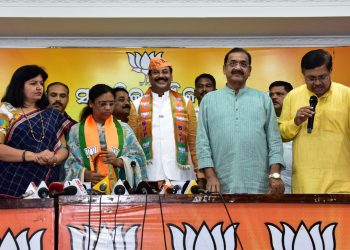 Expelled BJD MLA Prasanta Jagadev joins BJP