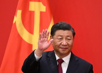 Chinese President Xi Jinping at the Great Hall of the People in Beijing, Oct. 23, 2022. Photo by AFP