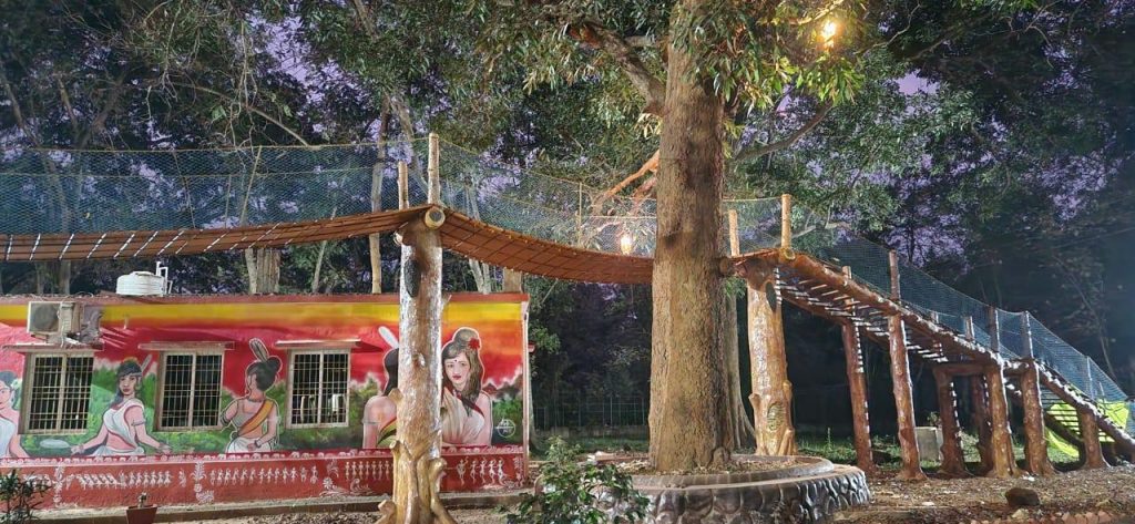 Canopy Bridge in Keonjhar’s Nature Camp