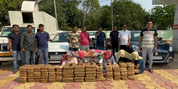 Odisha: 240kg ganja seized; six arrested
