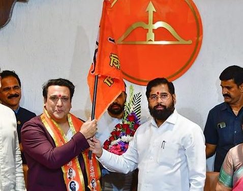 Govinda makes a political comeback, joins Eknath Shinde-led Shiv Sena
