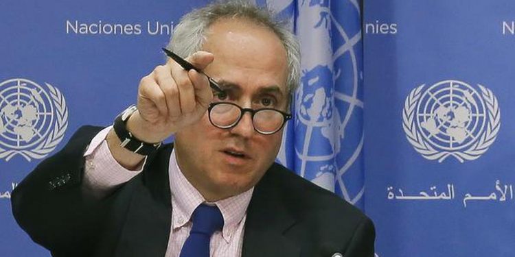 United Nations spokesman Stephane Dujarric. | Photo Credit: AP