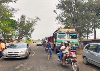 Keunjhar bandh