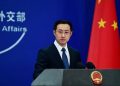 Chinese Foreign Ministry spokesperson Lin Jian