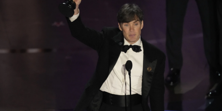 Cillian Murphy wins best actor for 'Oppenheimer', his first Oscar