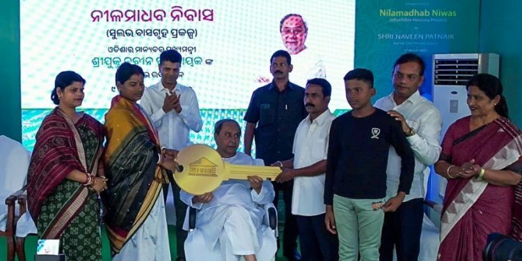 Naveen inaugurates affordable housing project Nilamadhab Niwas in Bhubaneswar