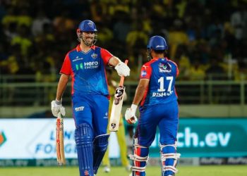 Pant, Warner fifties carry DC to 191/5 against CSK