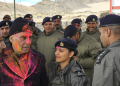 Rajnath Singh celebrates Holi with soldiers