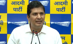 AAP Delhi president Saurabh Bharadwaj