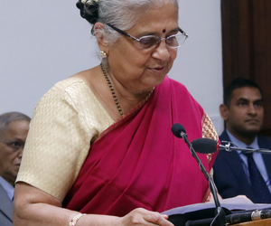 Sudha Murty takes oath as RS MP