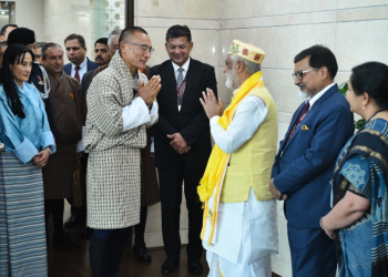 Bhutanese PM Tobgay begins India visit