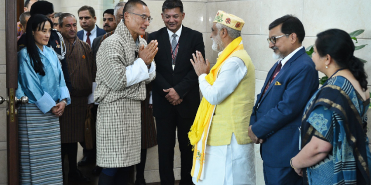Bhutanese PM Tobgay begins India visit