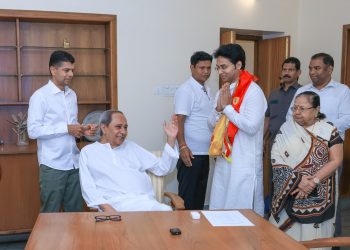 Bijoy Mohapatra's son joins BJD