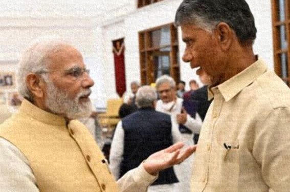 chandrababu naidu and narendra modi