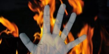 Miffed at police, Buduan boys' father sets bike on fire, attempts immolation