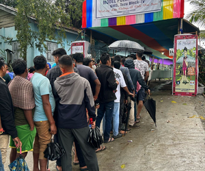 Arunachal Pradesh: Over 5% turnout in first two hours of voting, rain disrupts polling