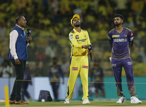 CSK opt to bowl against KKR, Chahar misses out due to niggle