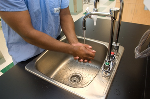 Hospital sink